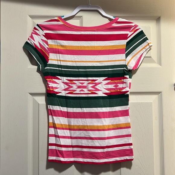 Aztec print V-neck - Picture 2 of 2